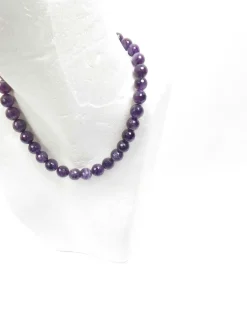Amethyst Vintage Faceted Necklace