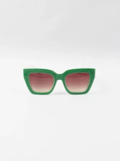 Angie Large Square 70s Style Sunglasses