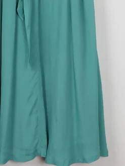 Aqua Beaded 1950s Vintage Style Beaded Dress 10