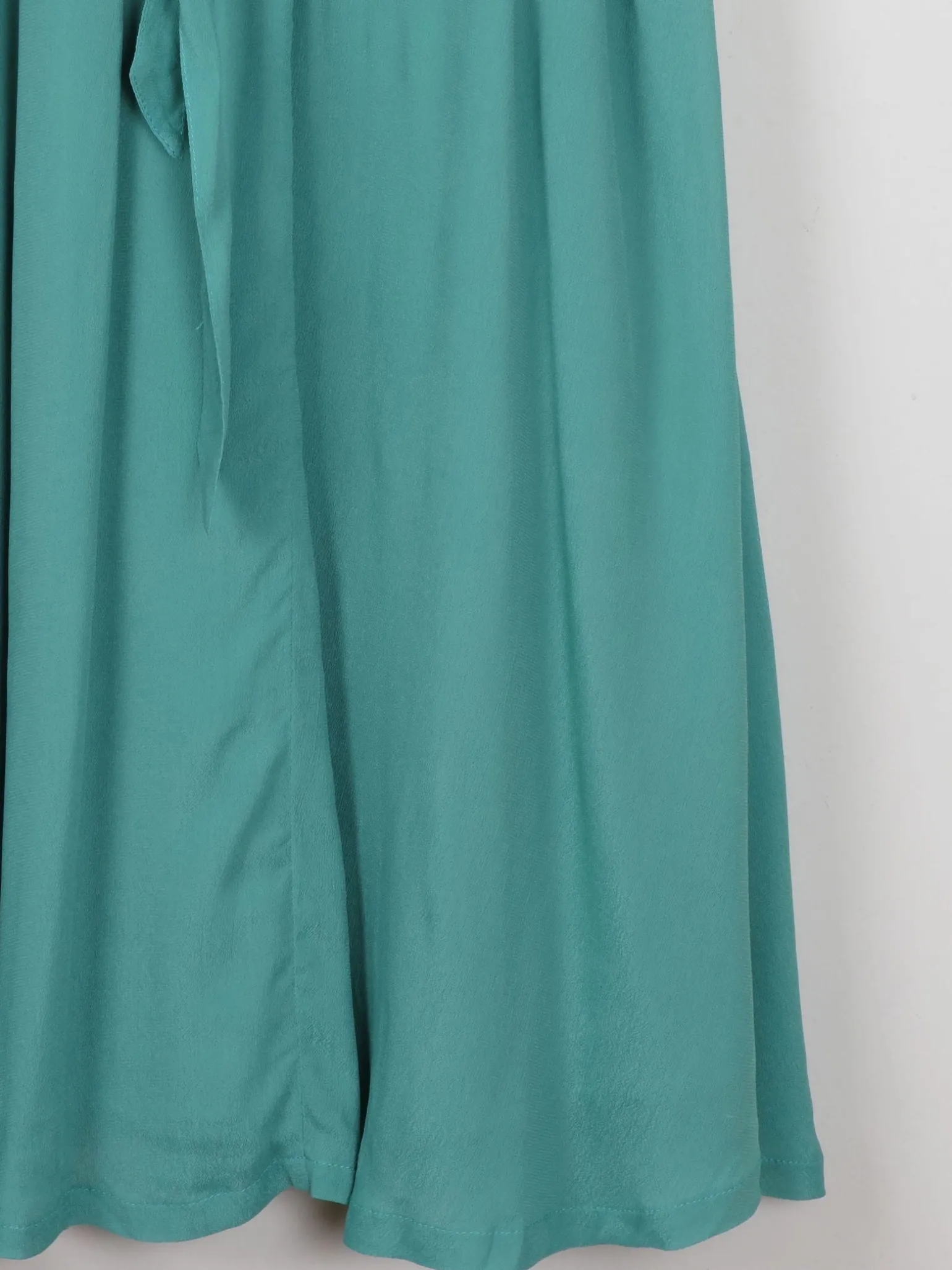 Aqua Beaded 1950s Vintage Style Beaded Dress 10