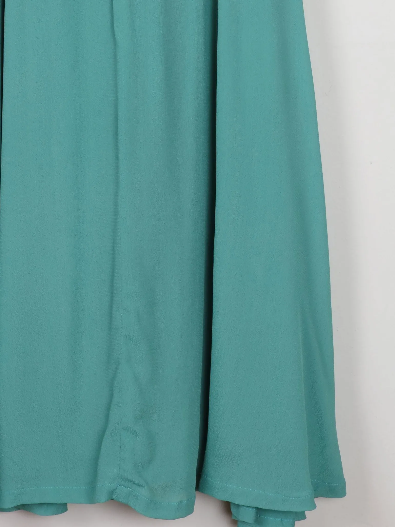 Aqua Beaded 1950s Vintage Style Beaded Dress 10