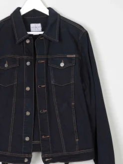 Black Vintage Calvin Klein Denim Jacket S