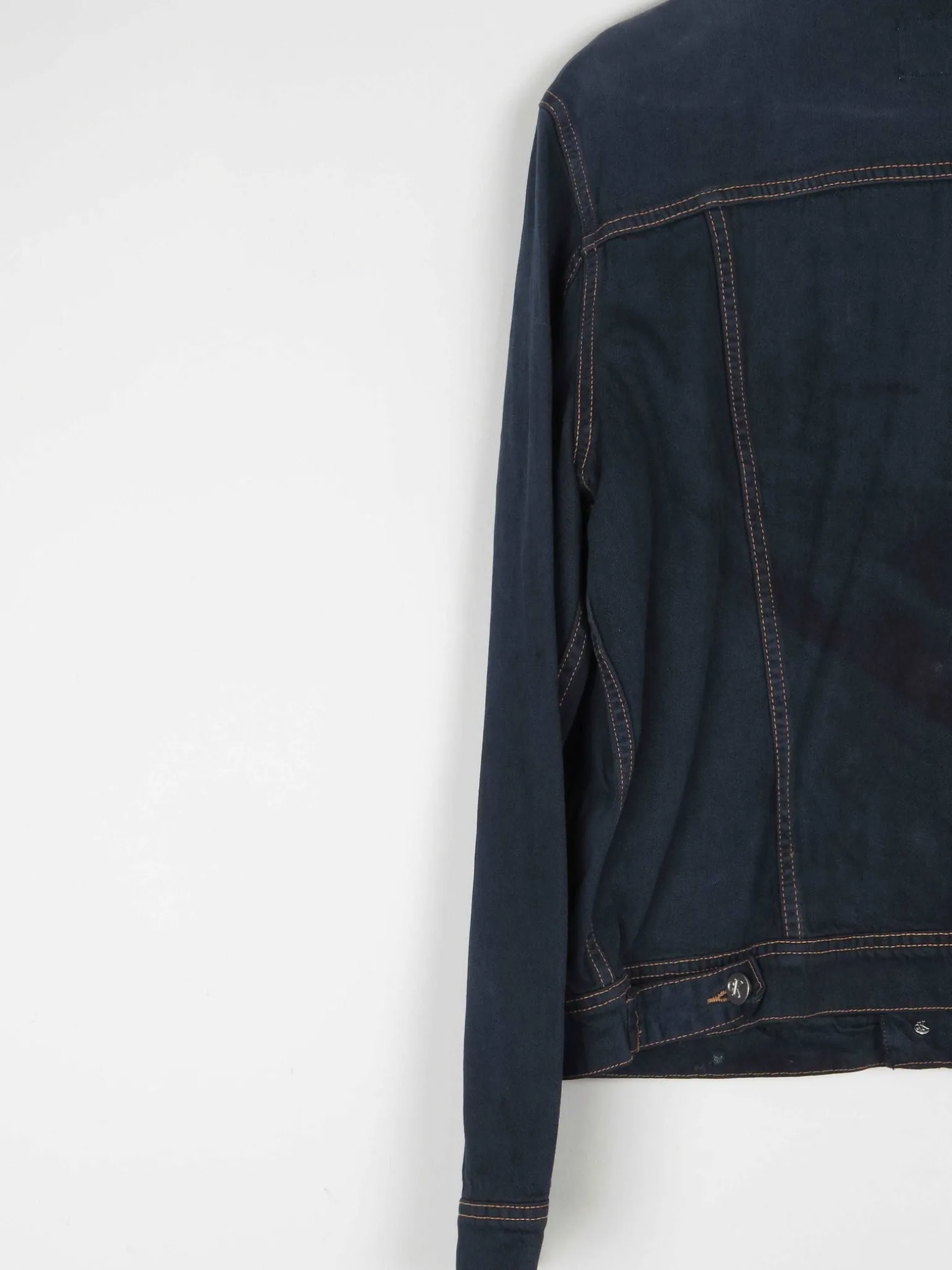 Black Vintage Calvin Klein Denim Jacket S
