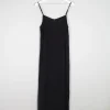 Black Vintage 90s Long Camisole Dress M