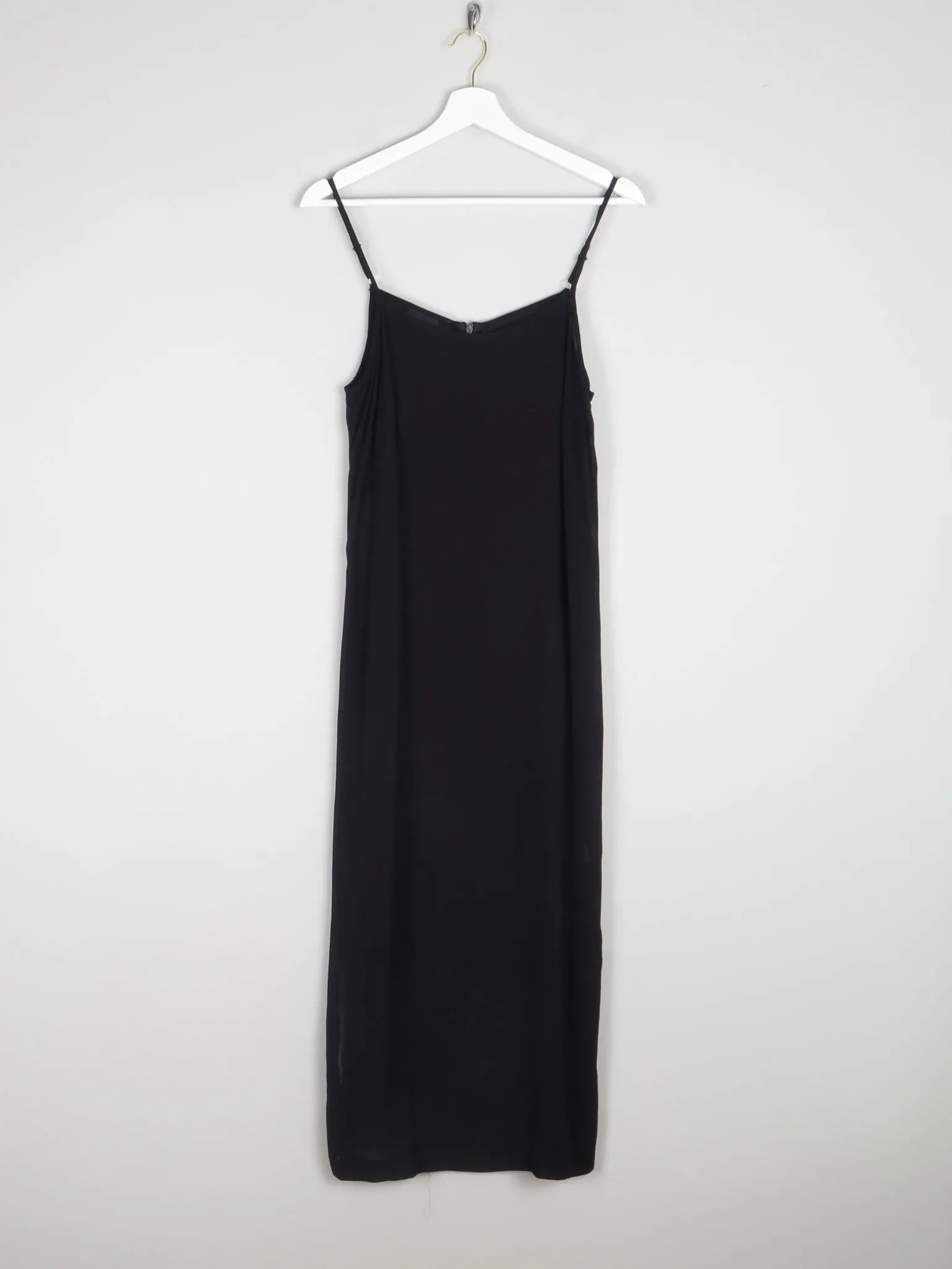 Black Vintage 90s Long Camisole Dress M