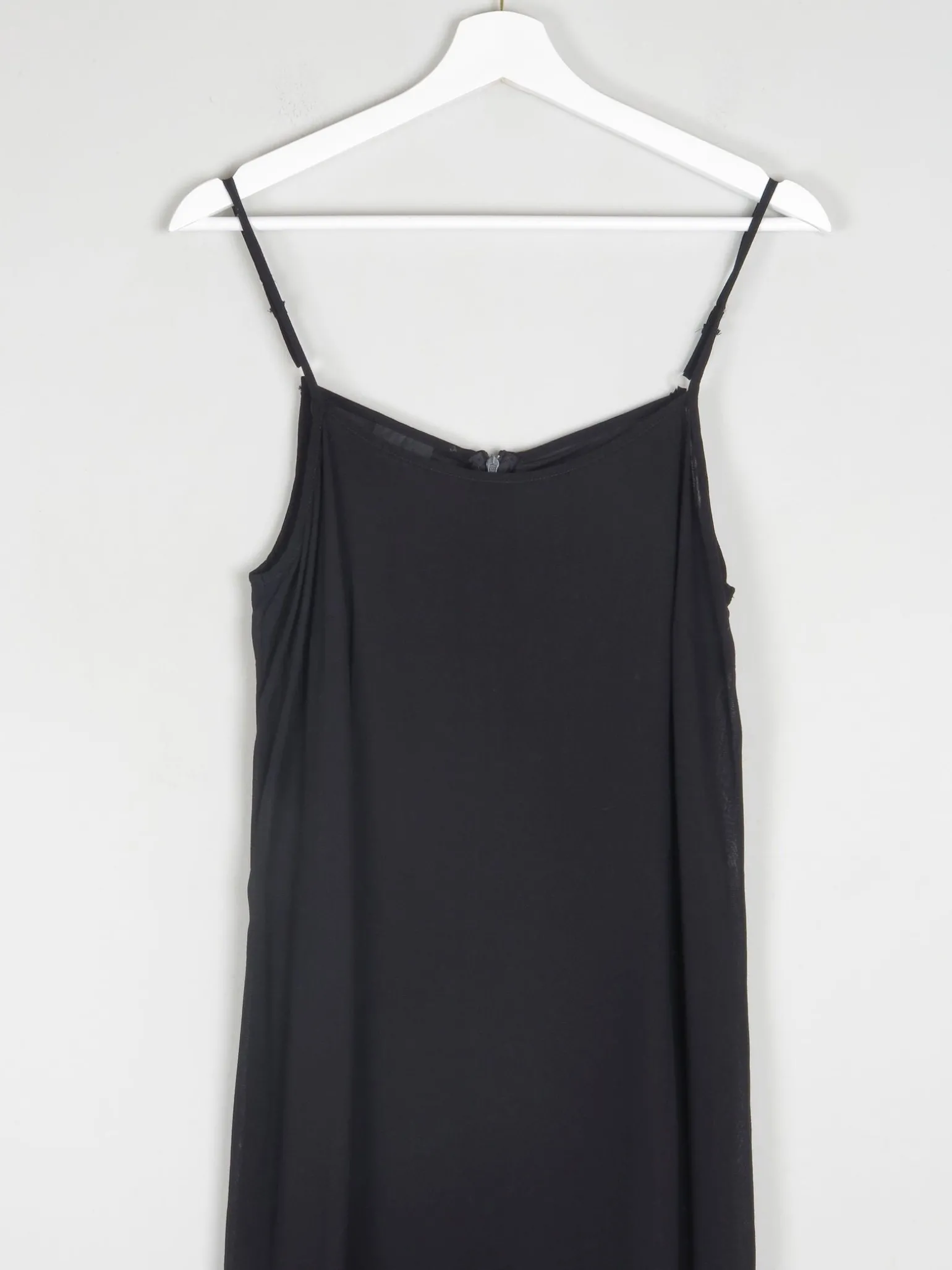 Black Vintage 90s Long Camisole Dress M