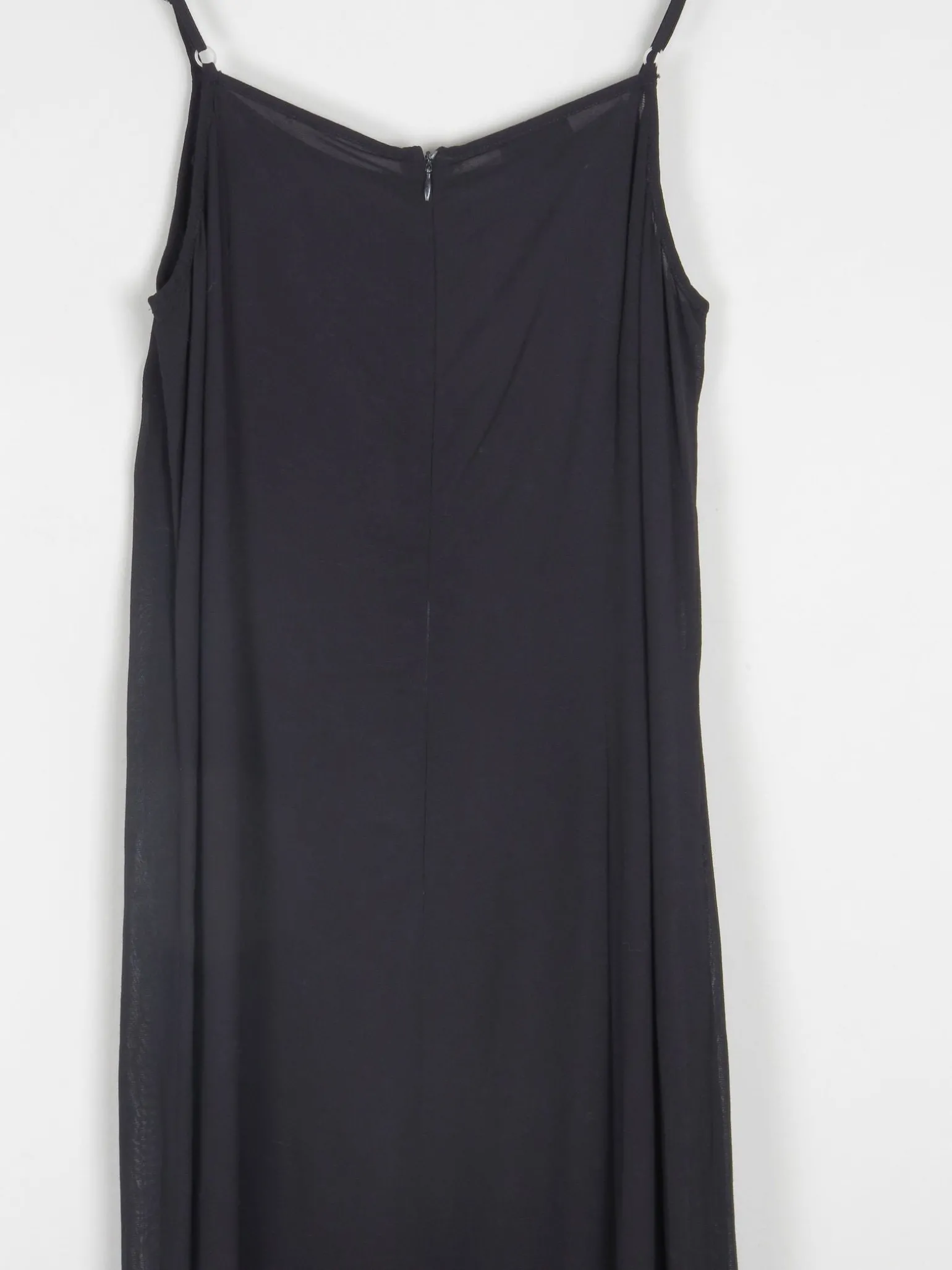 Black Vintage 90s Long Camisole Dress M