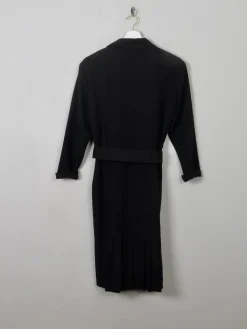 Black Vintage Shirt Dress S