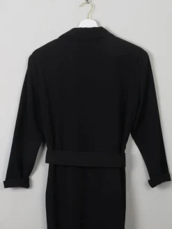 Black Vintage Shirt Dress S