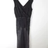 Black Vintage Style Beaded & Body Suit/ Jumpsuit L