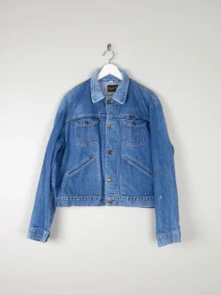 Blue Denim Vintage Fitted Wrangler Jacket L 46"