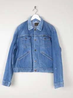 Blue Denim Vintage Fitted Wrangler Jacket L 46"