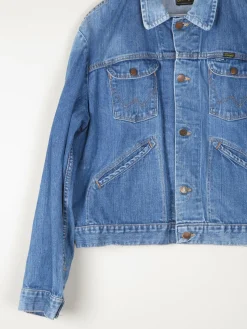 Blue Denim Vintage Fitted Wrangler Jacket L 46