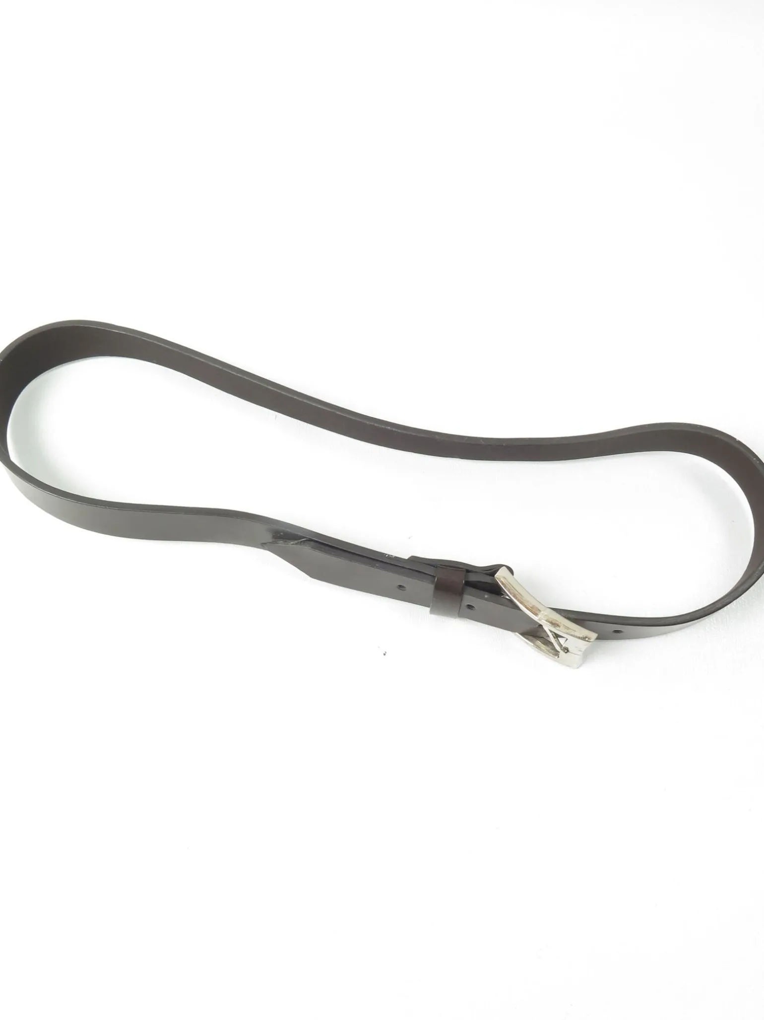 Brown Leather Vintage Belt 30-32 W