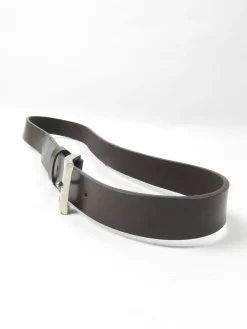 Brown Leather Vintage Belt 30-32 W