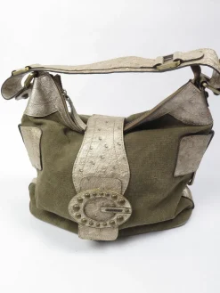 Canvas Large Vintage Guess Bag