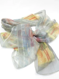 Colourful Vintage Liberty Silk Scarf