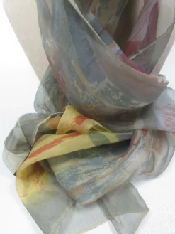 Colourful Vintage Liberty Silk Scarf