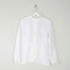 Cream Vintage Romantic Blouse S/M