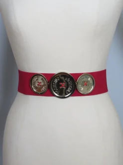 Designer Style Elastic Waspie Belt Available In Three Colours
