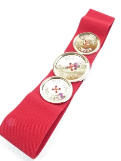 Designer Style Elastic Waspie Belt Available In Three Colours