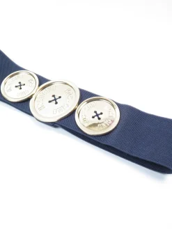 Designer Style Elastic Waspie Belt Available In Three Colours