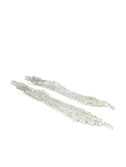 Diamanté Statement Long Earrings New