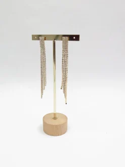 Diamanté Vintage Style Long earrings