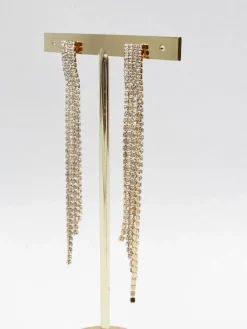 Diamanté Vintage Style Long earrings