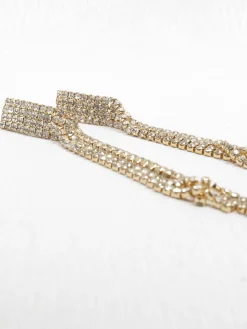 Diamanté Vintage Style Long earrings