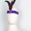 Flapper 1920s Style Feather & Sequin Headpiece Headband