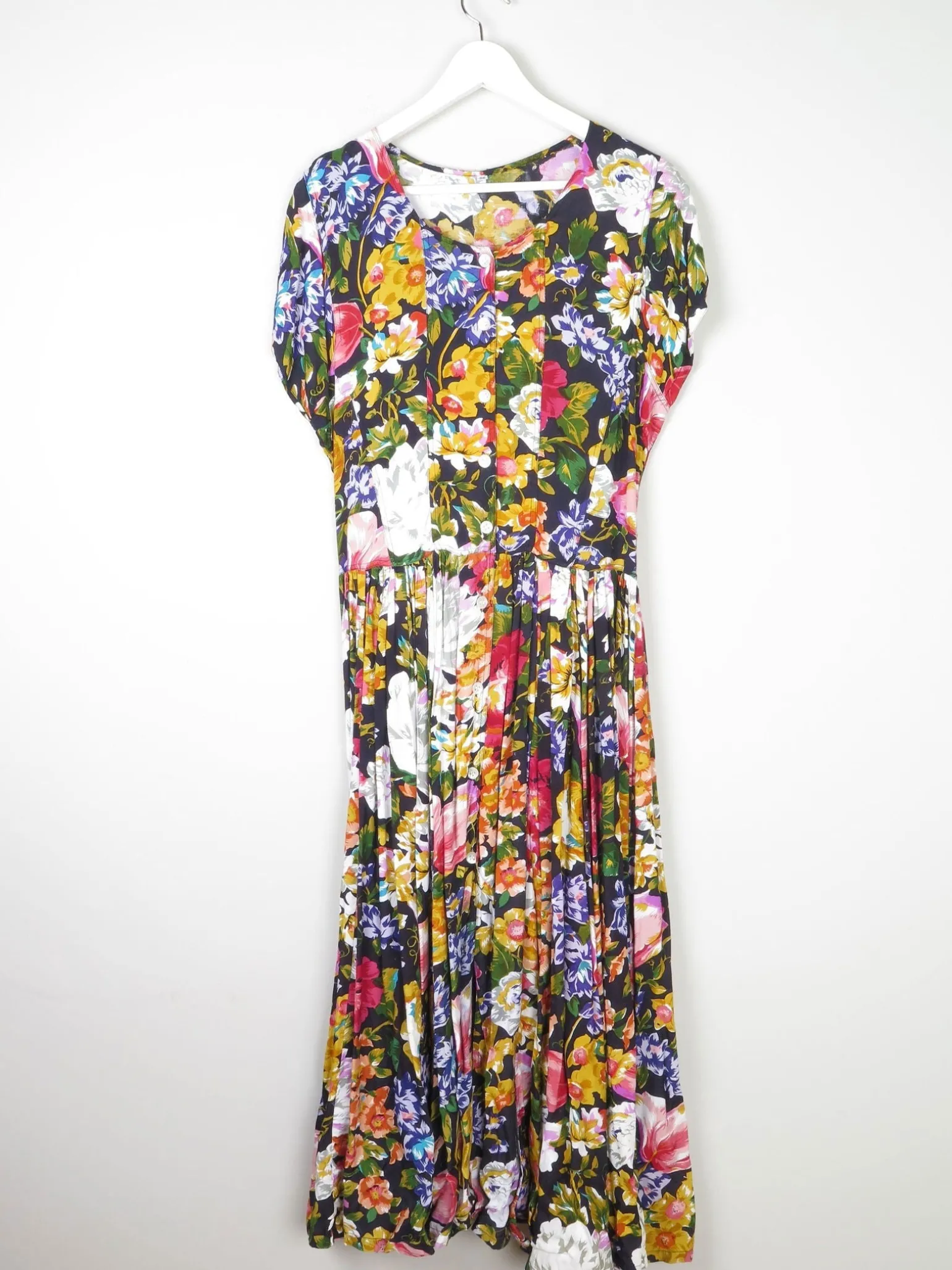 Floral Vintage Long Dress 10/12