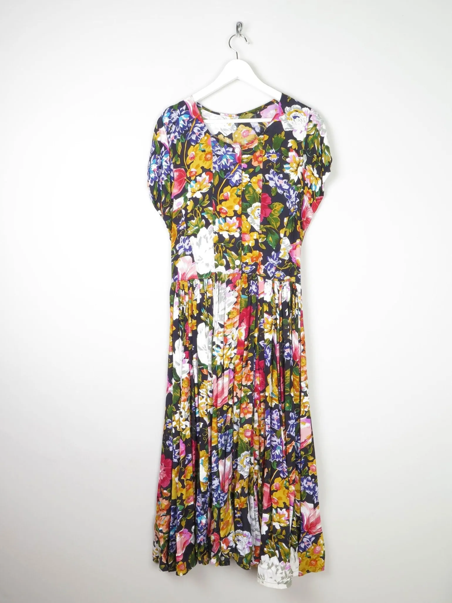 Floral Vintage Long Dress 10/12