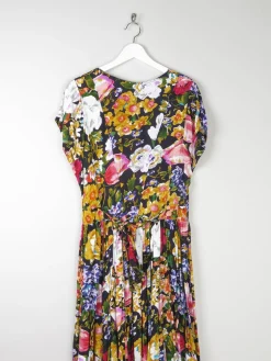 Floral Vintage Long Dress 10/12