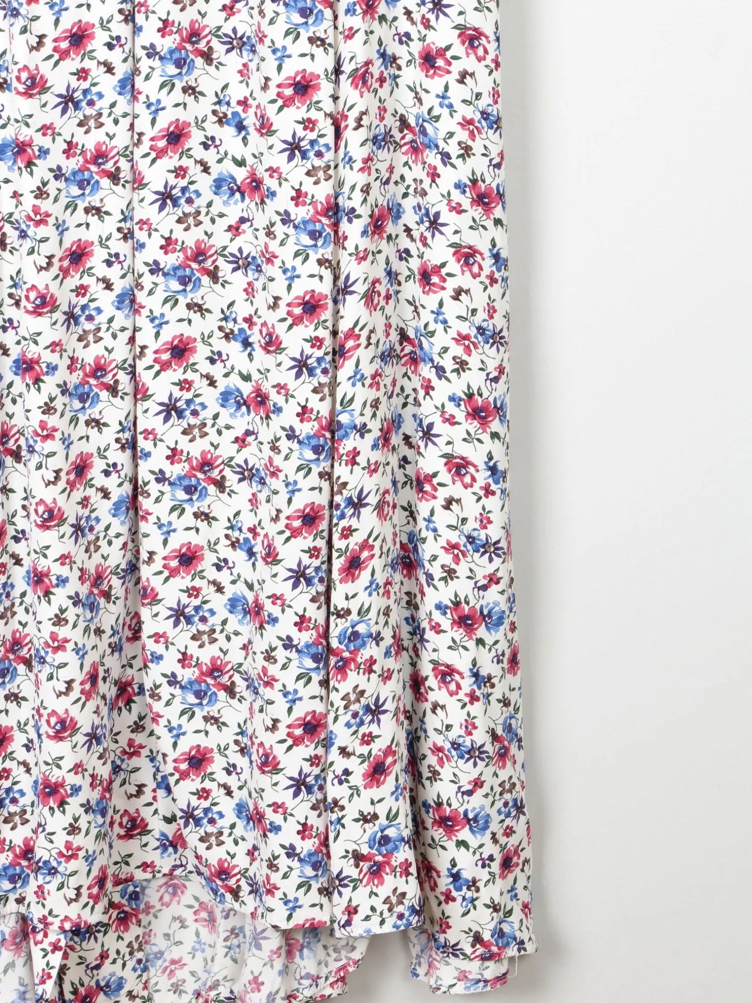 Floral Vintage Midi Button Down Tea Dress M/L