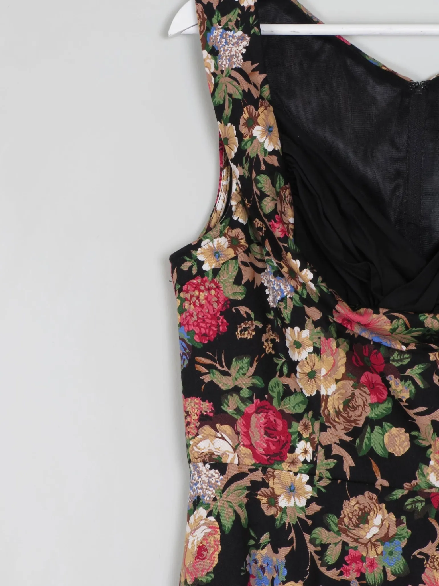 Floral Vintage 1950s Style Dress 14