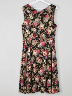 Floral Vintage 1950s Style Dress 14