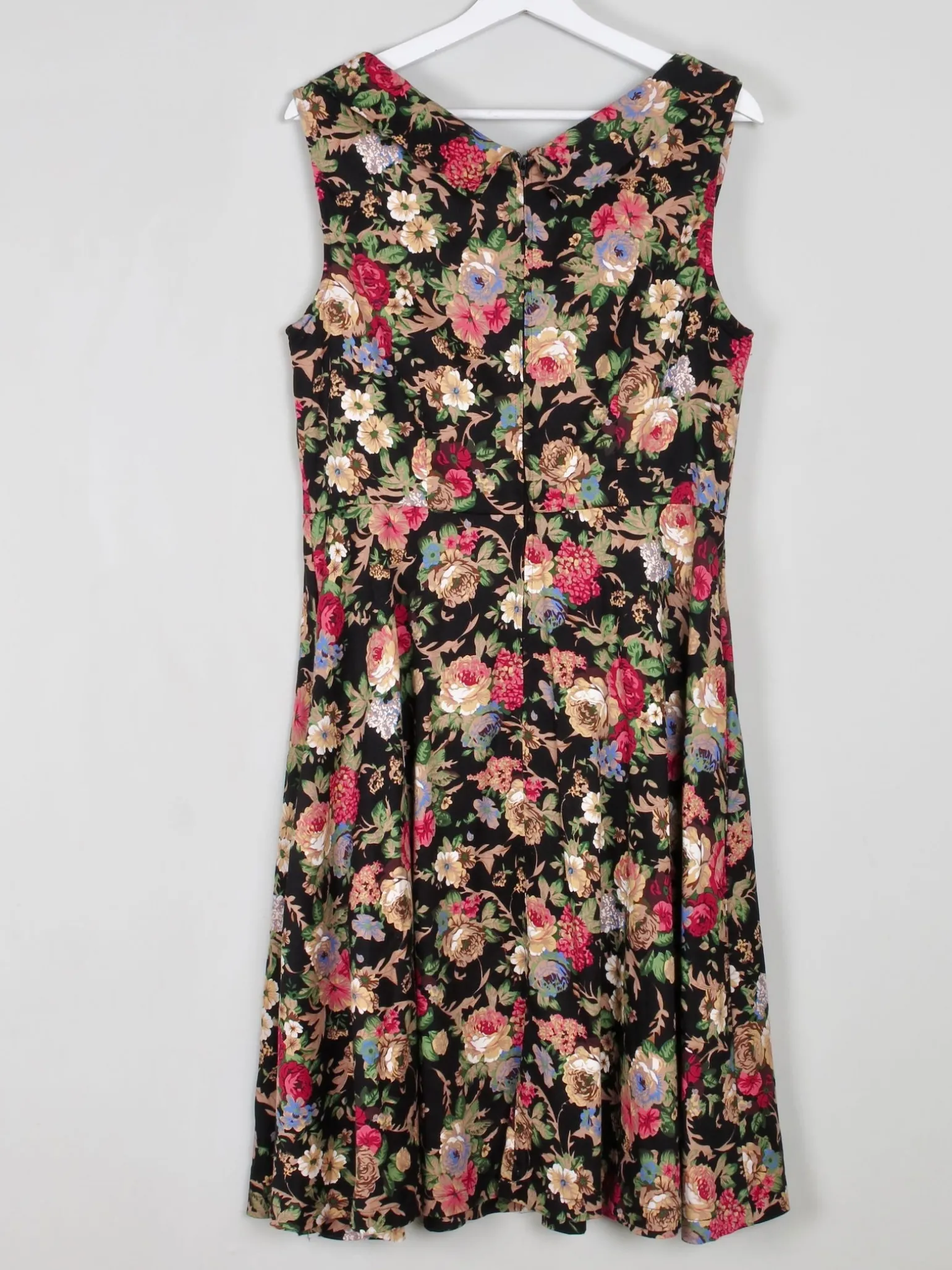 Floral Vintage 1950s Style Dress 14