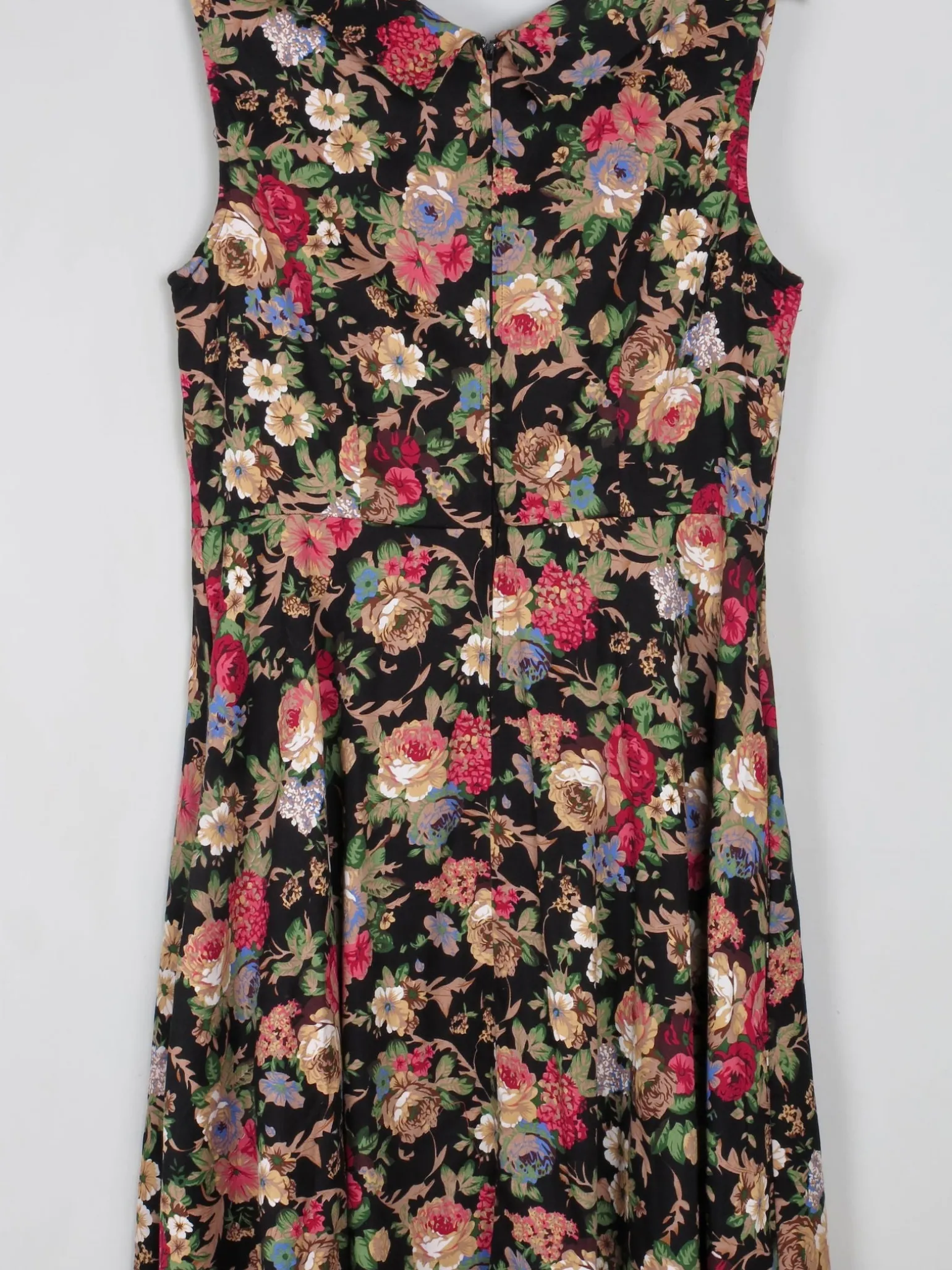 Floral Vintage 1950s Style Dress 14