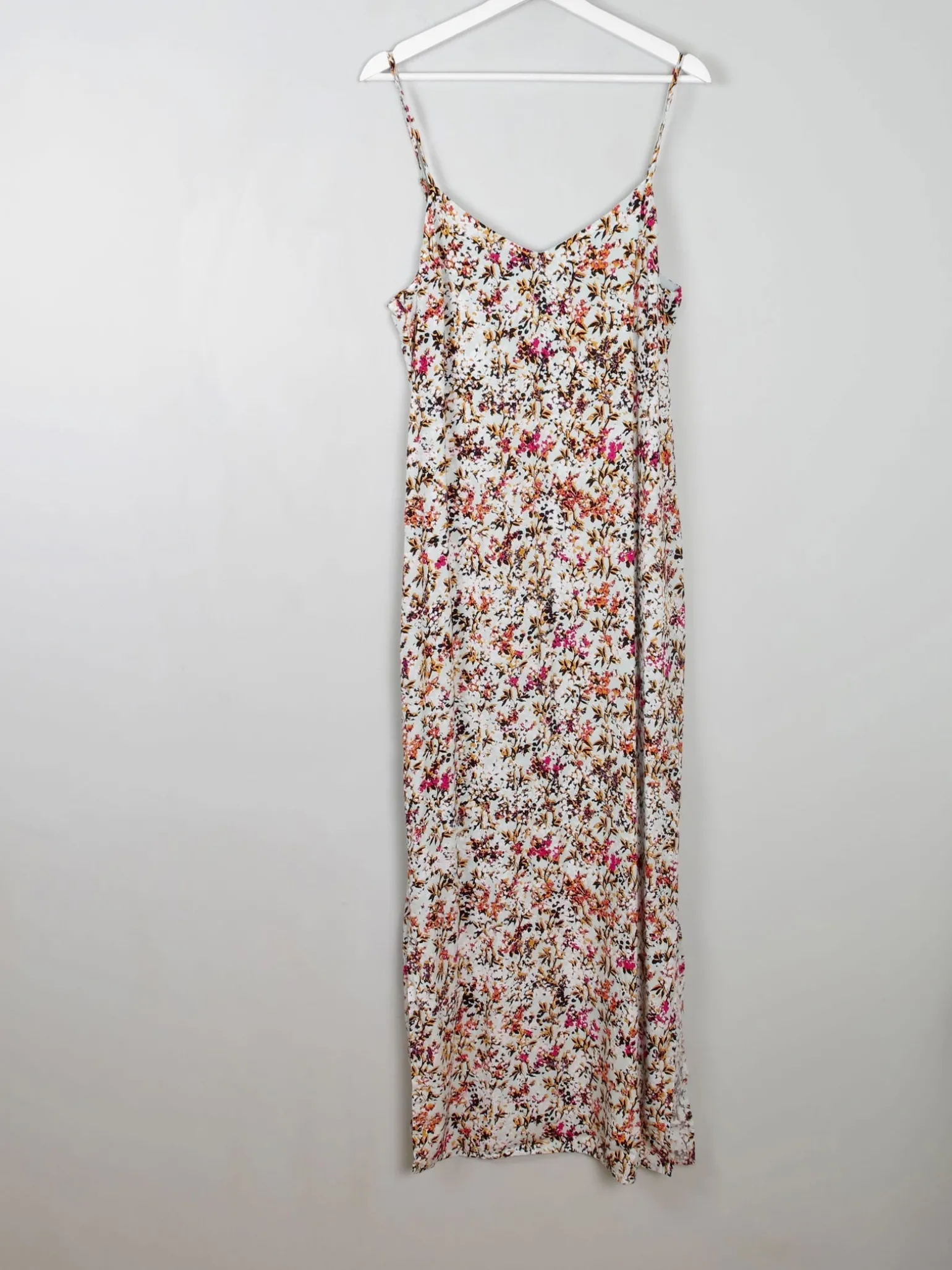 Floral Vintage Style Slip Dress M New