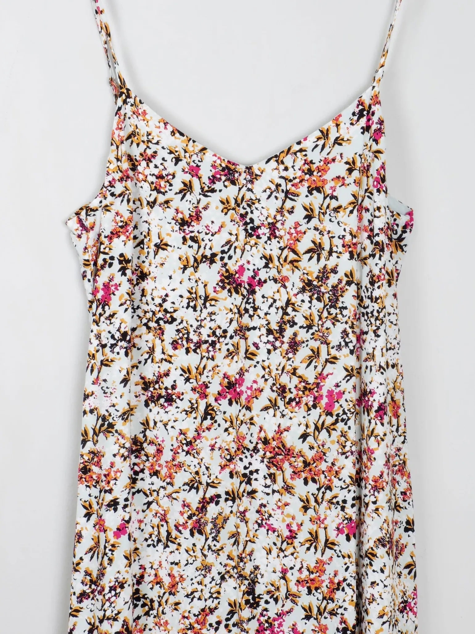 Floral Vintage Style Slip Dress M New