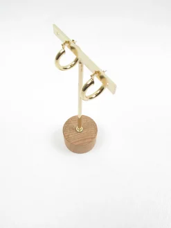 Gold Plated Hoop Earrings