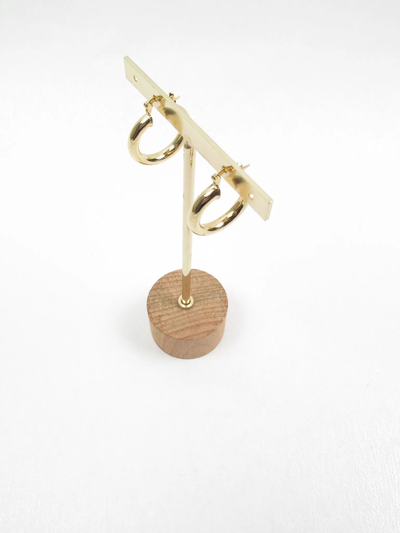 Gold Plated Hoop Earrings