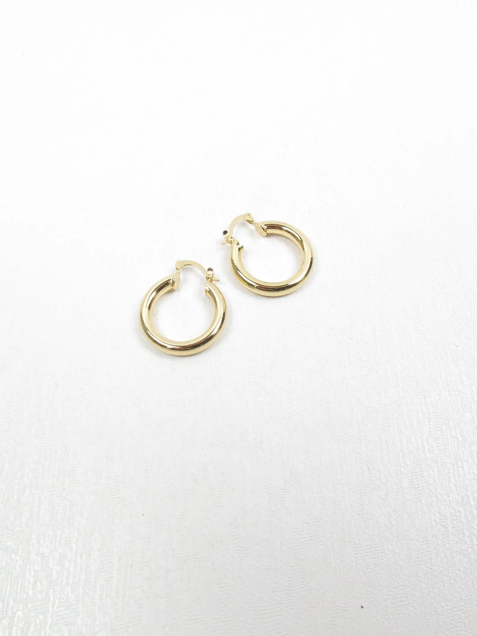 Gold Plated Hoop Earrings