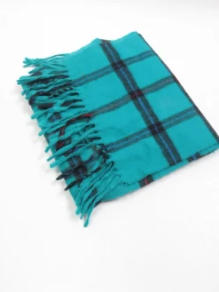 Green Vintage Fleece Scarf