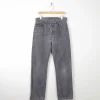 Grey Vintage Levi's Jeans 501s 32"