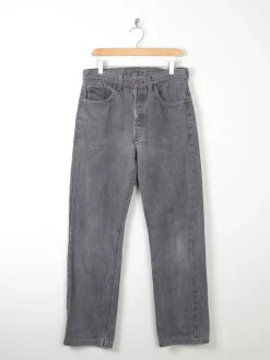 Grey Vintage Levi's Jeans 501s 32"