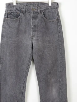 Grey Vintage Levi's Jeans 501s 32