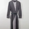 Grey Wool Vintage Panelled Dress M/L