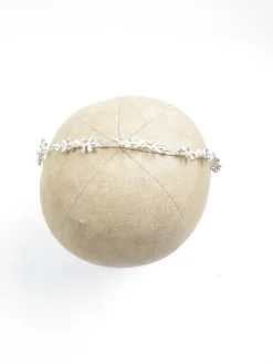 Hair Vine Silver Floral & Pearl
